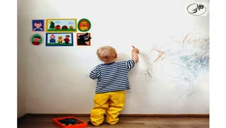 چرا بچهها نقاشی روی دیوار را دوست دارند و چرا نقاشی روی سطوح بزرگ را پیشنهاد می کنیم؟